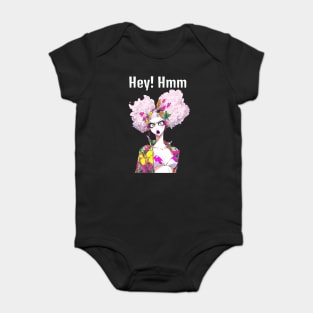 "Fierce Discontent" - Art Print of an Angry and Disgruntled Woman Baby Bodysuit